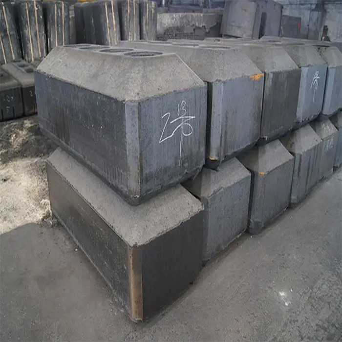 1.6-1.8 G/cm3 mật độ khối carbon anode hình vuông và hàm lượng tro 0,3-0,5%