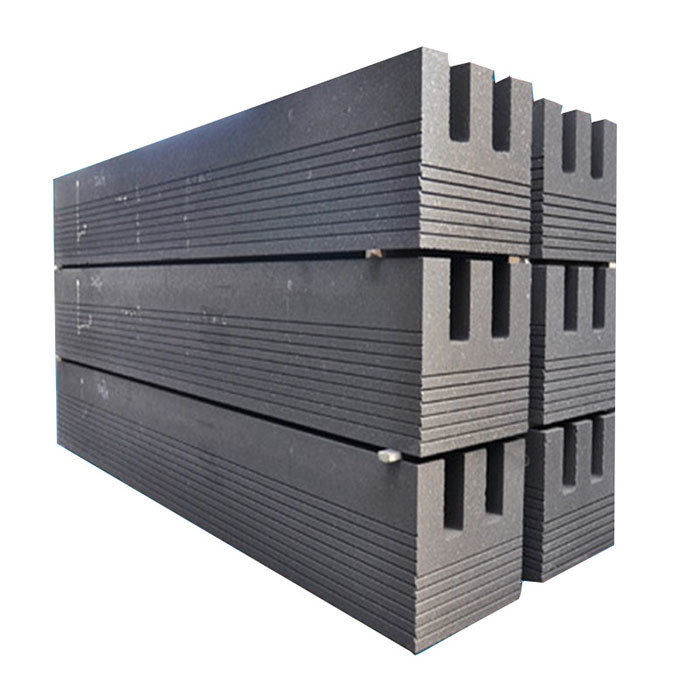 Kháng điện 4-6 μΩm Graphite Cathode Carbon Block cho pin điện phân nhôm