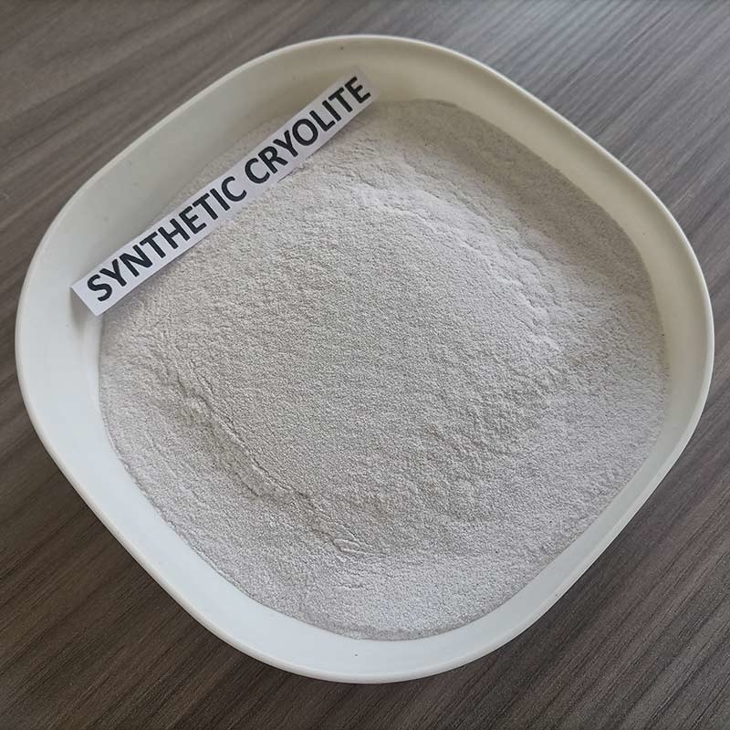 Chất phản ứng cao cấp Cryolite tổng hợp 99% Na3AIF6 Đối với các chất loại bỏ dung nhựa, được sử dụng như một luồng cho điện phân nhôm