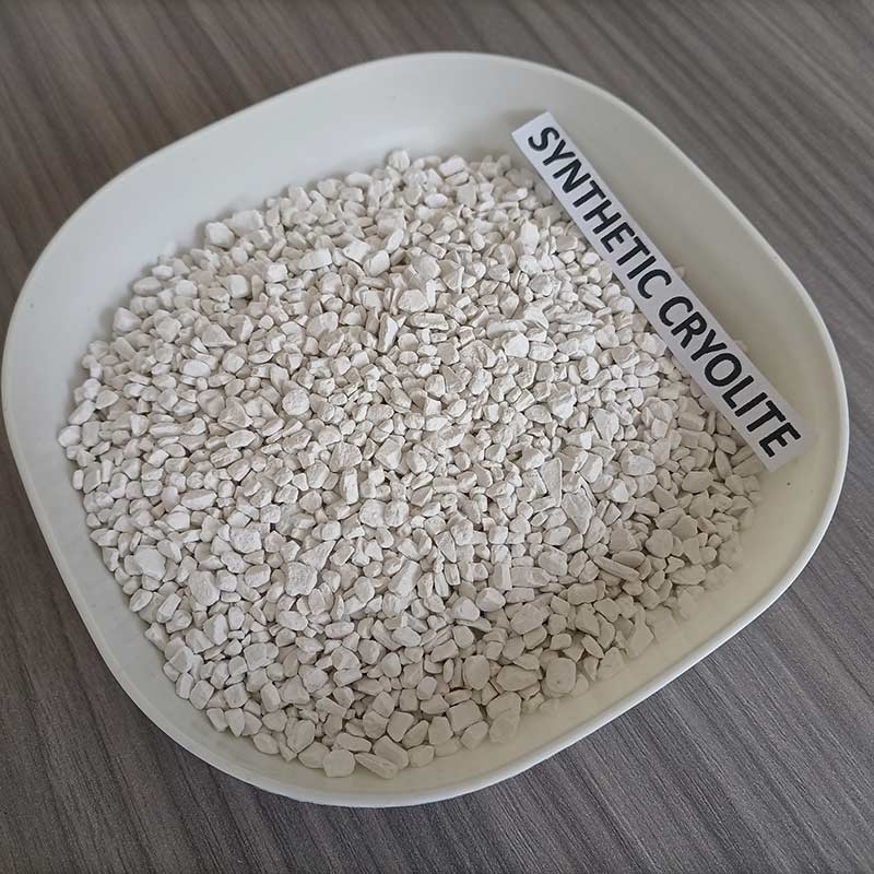 Chất phản ứng cao cấp Cryolite tổng hợp 99% Na3AIF6 Đối với các chất loại bỏ dung nhựa, được sử dụng như một luồng cho điện phân nhôm