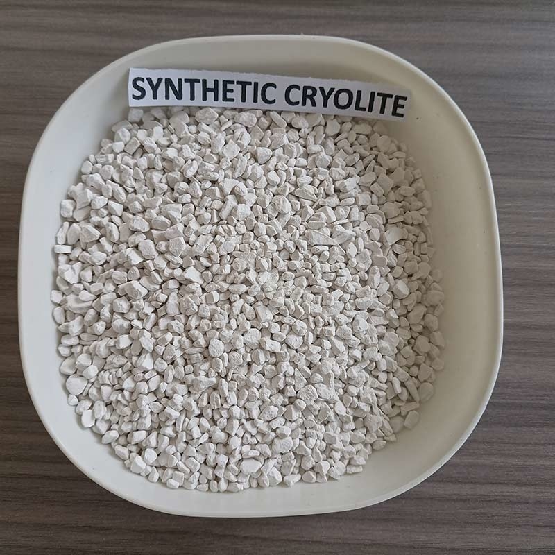 Chất phản ứng cao cấp Cryolite tổng hợp 99% Na3AIF6 Đối với các chất loại bỏ dung nhựa, được sử dụng như một luồng cho điện phân nhôm