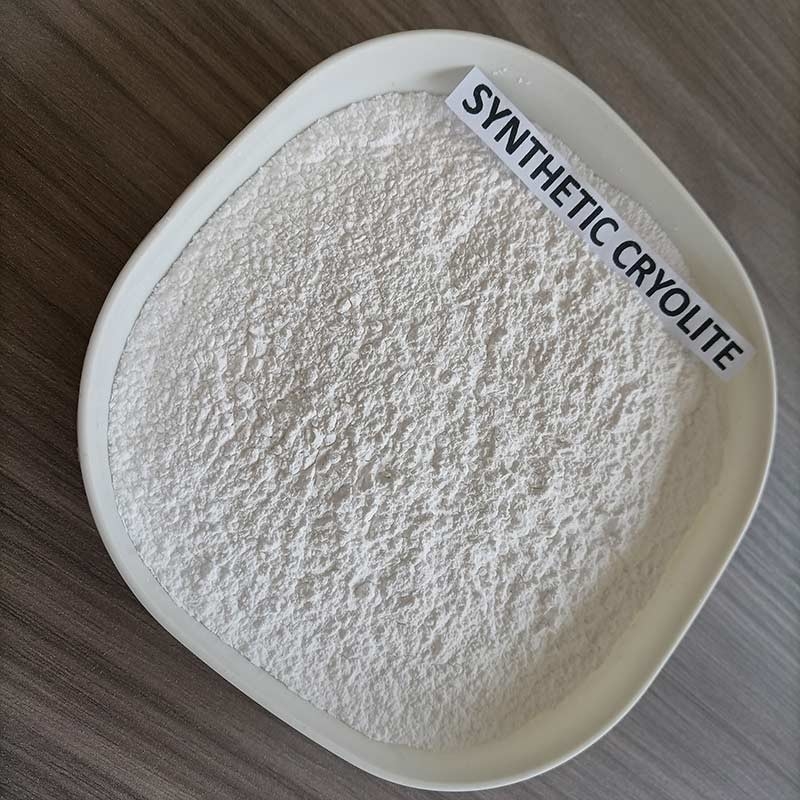 98% Min Độ tinh khiết Cryolite tổng hợp Na3alf6 / Cryolite Aluminium Sodium Fluoride For Aluminum