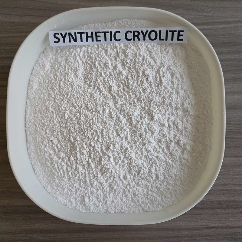 98% Min Độ tinh khiết Cryolite tổng hợp Na3alf6 / Cryolite Aluminium Sodium Fluoride For Aluminum