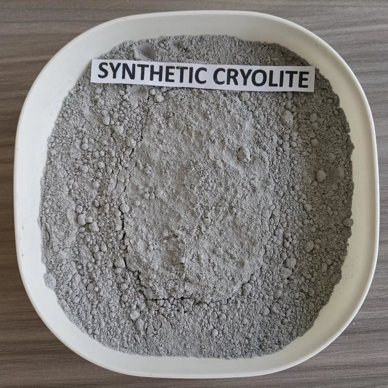 Chất phản ứng cao cấp Cryolite tổng hợp 99% Na3AIF6 Đối với các chất loại bỏ dung nhựa, được sử dụng như một luồng cho điện phân nhôm