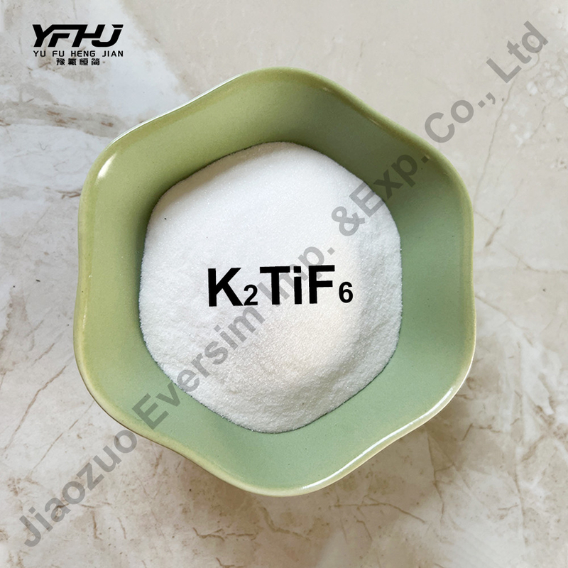 CAS 16919-27-0 Bột trắng Kalium Fluorotitanate K2 (TiF6) cho ngành thủy tinh