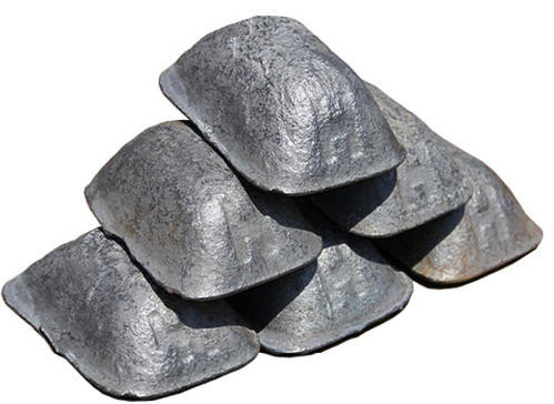 Phốt pho độ tinh khiết cao Sắt lợn giống như bánh mì được sử dụng để bảo vệ thép khỏi ăn mòn trong nước biển