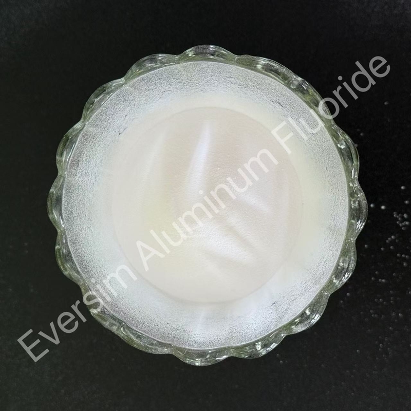 Độ tinh khiết cao CAS7784-18-1 Bột trắng AlF3 tinh thể Fluorua nhôm để sản xuất chất mài