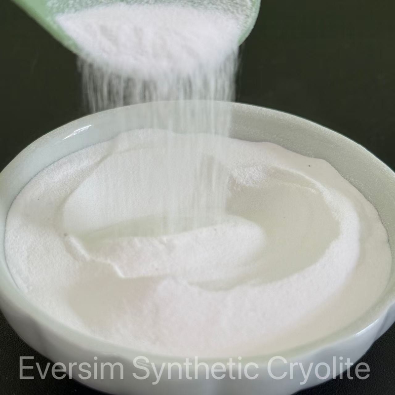 Sản phẩm hóa chất hàn mài mòn Cryolite tổng hợp Na3alf6 13775-53-6 Dạng hạt Bột Cát