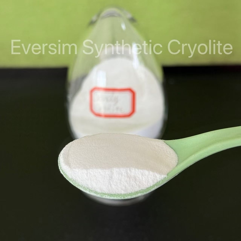 Sản phẩm hóa chất hàn mài mòn Cryolite tổng hợp Na3alf6 13775-53-6 Dạng hạt Bột Cát