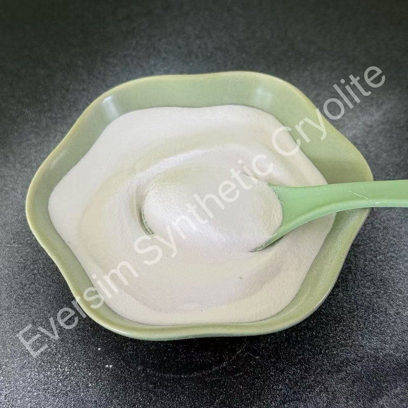 Sản phẩm hóa học Chất lượng cao nhất CAS13775-53-6 Cryolite tổng hợp cát trắng cho ngành công nghiệp nhôm điện phân
