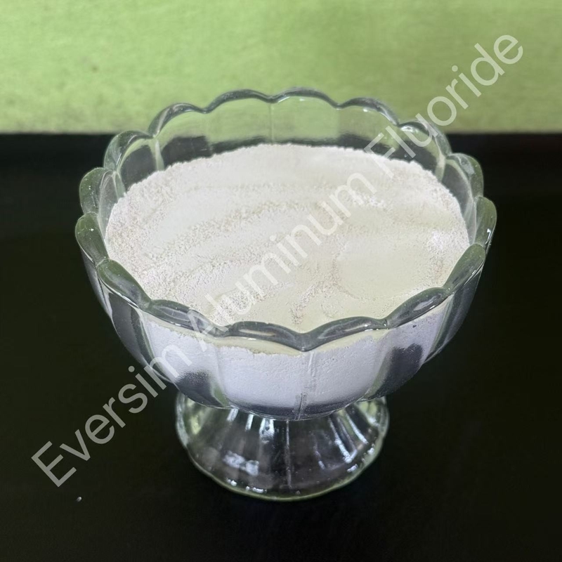 Độ tinh khiết cao CAS7784-18-1 Bột trắng AlF3 tinh thể Fluorua nhôm để sản xuất chất mài