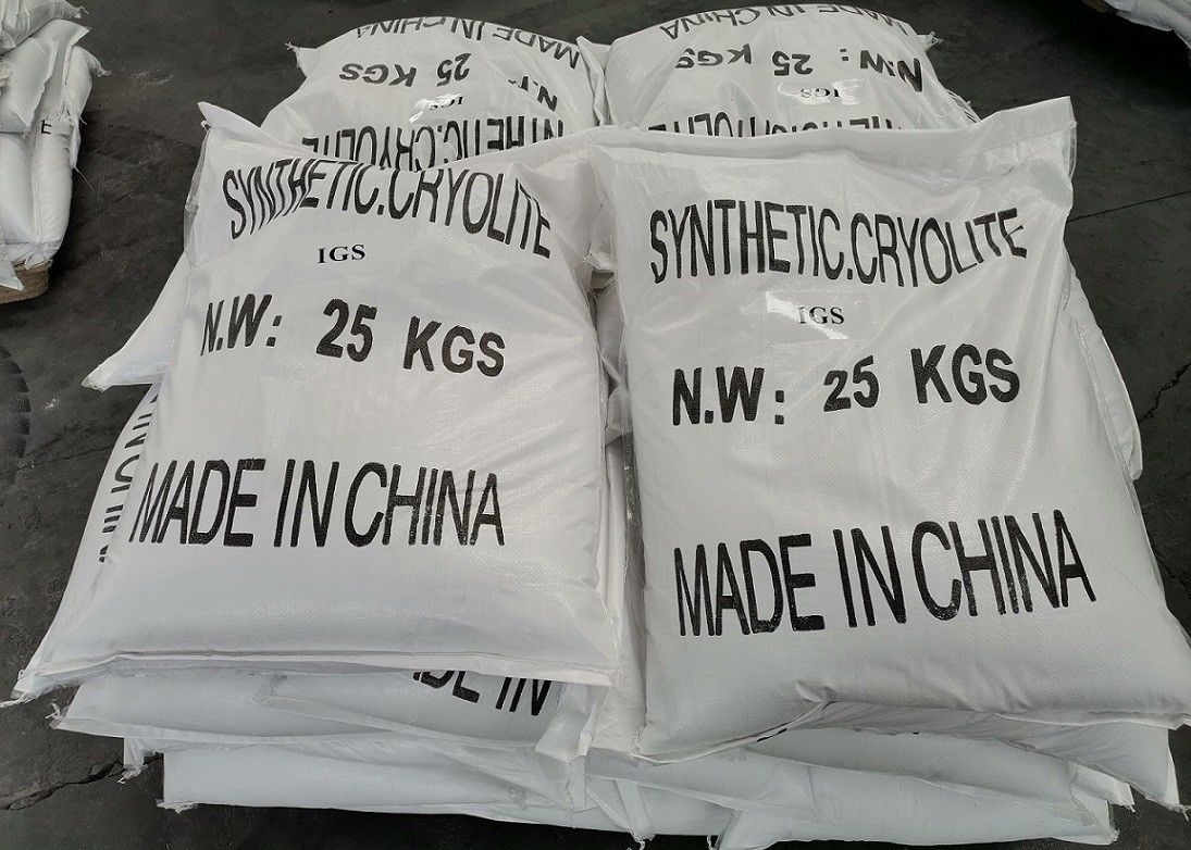 325 Mesh Cryolite dạng hạt tổng hợp cho sản xuất công nghiệp nhôm florua