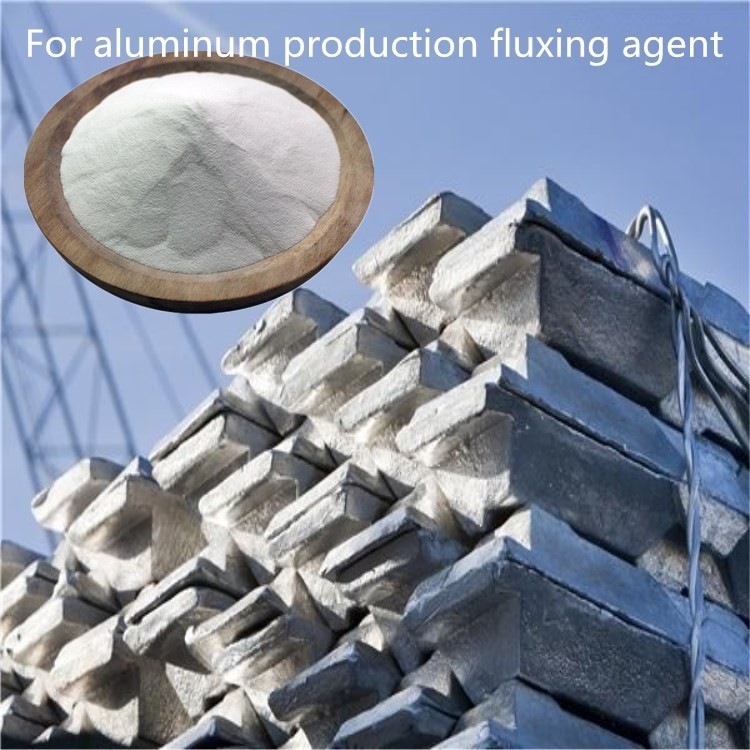 1000 Mesh Cryolite tổng hợp Bột trắng pha cát để hàn mài mòn nhôm đúc